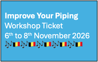 Improve Your Piping - Full Workshop Ticket