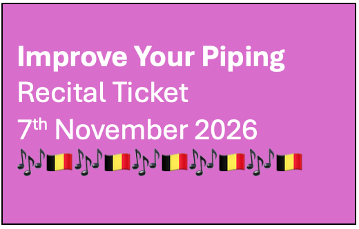 Improve Your Piping - Recital Ticket